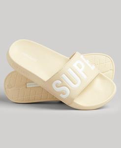 Superdry Vrouwen Core Badslippers Crème