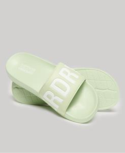 Superdry Vrouwen Vegan Code Core Badslippers Groen