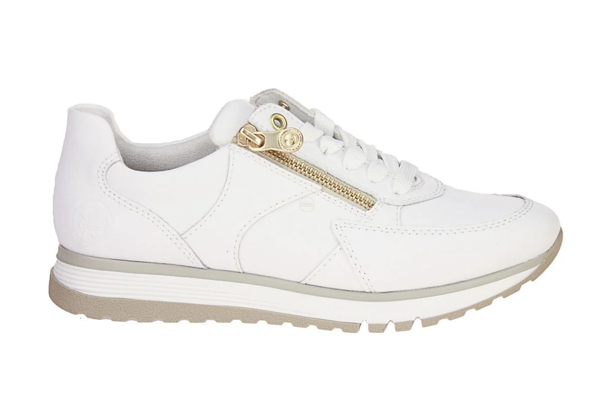Rieker 49010-80 white -h-wijdte