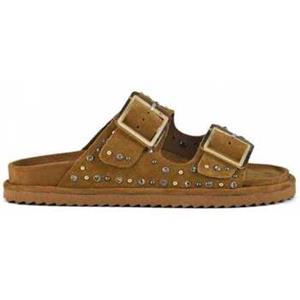 Colors of California Sandalen  Two buckle sandal with studs