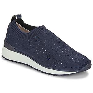 Caprice Slip-on sneakers slipper, vrijetijdsschoen, lage schoen met fonkelende strass-steentjes