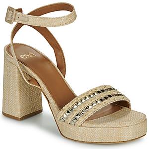 Exé Shoes Sandalen  619-ANCONA-RAFFIA-BEIGE-GOLD