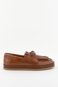 Hogan loafers met franjes H683 cognac