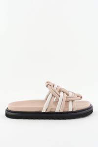 Morobe sandalen Aria nude ecru