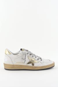 Golden Goose sneakers met gouden detail Ballstar wit