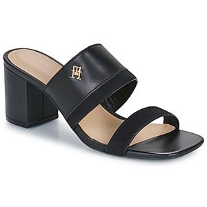 Tommy Hilfiger Sandalen  LEATHER SUEDE BLOCK HEEL MULE