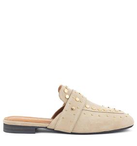 Babouche nance open muiltjes met studs muiltjes dames