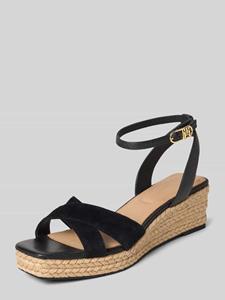 Tommy Hilfiger Sandalen  LEATHER SUEDE MID WEDGE ESPAD