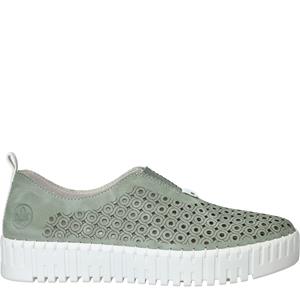 Rieker M8350-52 dames instappers sportief