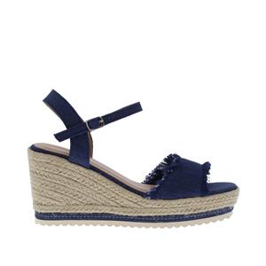 Ella Cruz Weqar espadrille jeans | dames | maat: | canvas
