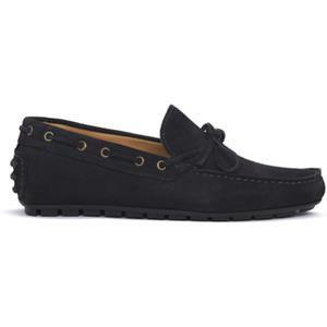 Exton Mocassins  BLUE CAMOSCIO