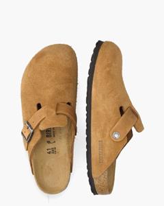 Birkenstock Boston Mixed Leather Cognac