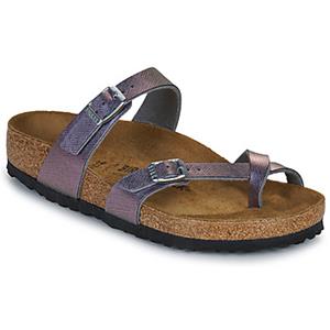 Birkenstock Slippers  Mayari BF Saffiano Iridescent Viola
