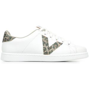 Victoria Sneakers  Tenis Piel Verutas Glit