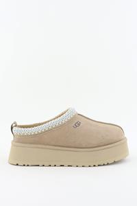 UGG sloffen Tazz met luxe stiksels sand