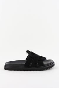 Morobe suede sandalen Emilia zwart