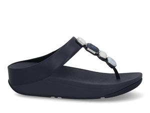 Fit Flop Fino multi stone 399 midnight nav donkerblauw 
