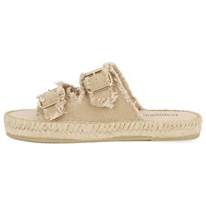 Espadrij  Women's Claquette Linen - Sandalen, beige