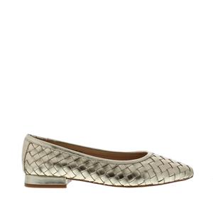 Di Lauro Aurora vlecht ballerina | dames | maat: | leer