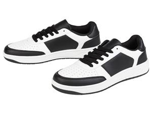Esmara Dames sneakers (40, Zwart/wit)