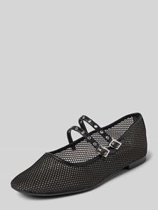 Tamaris Ballerina's in mesh look met doornsluiting