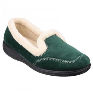 Fleet & Foster Maier klassieke pantoffels voor dames/dames 3 UK bordeaux