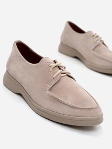 Issa Plus suède veterschoenen 36 beige