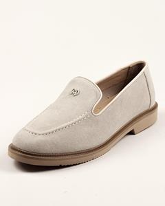 Mario Muzi Loafers  15125 36 Melksuède 41 warme witte kleur