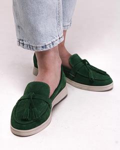 Krula Damesloafers  5033 36 groen suède 39 groen