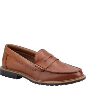 Hush Puppies dames/dames Verity lederen vrijetijdsschoenen 3 UK lichtbruin