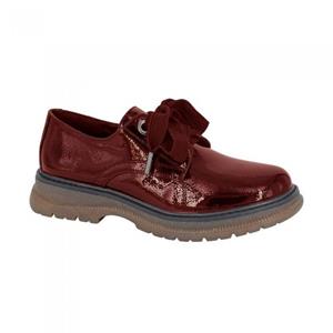 Cipriata Dames/Dames Febe Patent PU-schoenen 6 UK bordeaux