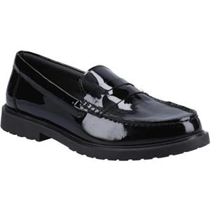 Hush Puppies Dames/Dames Verity lederen loafers 3 UK zwart