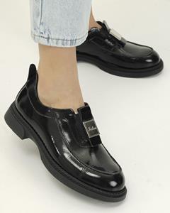 Krula Lakschoenen  1481100 36 zwart 36 zwart