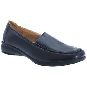 Boulevard dames/dames leer als dubbele kruisje schoenen 4 UK