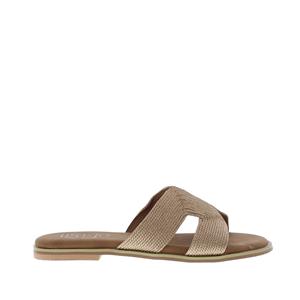 Lisa&jo Keet slipper | dames | maat: | stof en immitatieleer