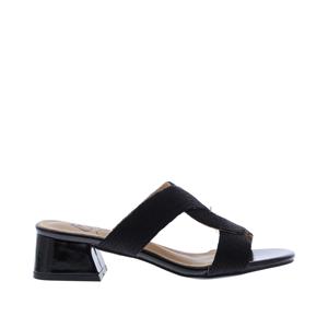 Lisa&jo Warish slipper hak vlecht | dames | maat: | imitatieleer