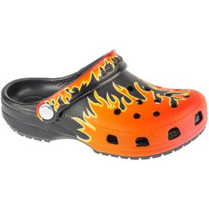 Crocs Pantoffels  Classic Flames Clog Kids
