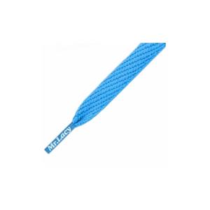 Merkloos Fel blauwe schoenveters Mr. Lacy -