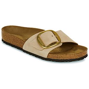 Birkenstock Slippers  Madrid Big Buckle LENB Sandcastle