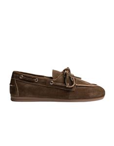 Posa Loafers brushed boat loafer