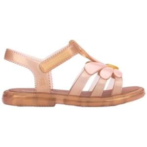 Melissa Sandalen  MINI Baby Hip Bloomy Sandals - Pearlish Brown/Pink