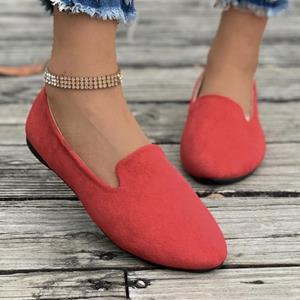 Best Fashion Pavilion Dames Klassieke Ballet Flats Slip op Puntige Neus Casual Vrouwelijke Lente Mode Loafers Zachte Zool Platte Ademende Schoenen Grote Maat 43 36 groen