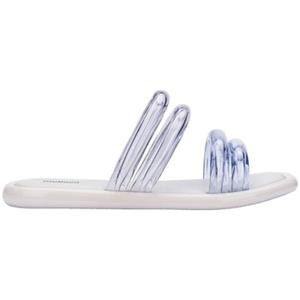 Melissa Sandalen  Airbubble Slide - White/Clear