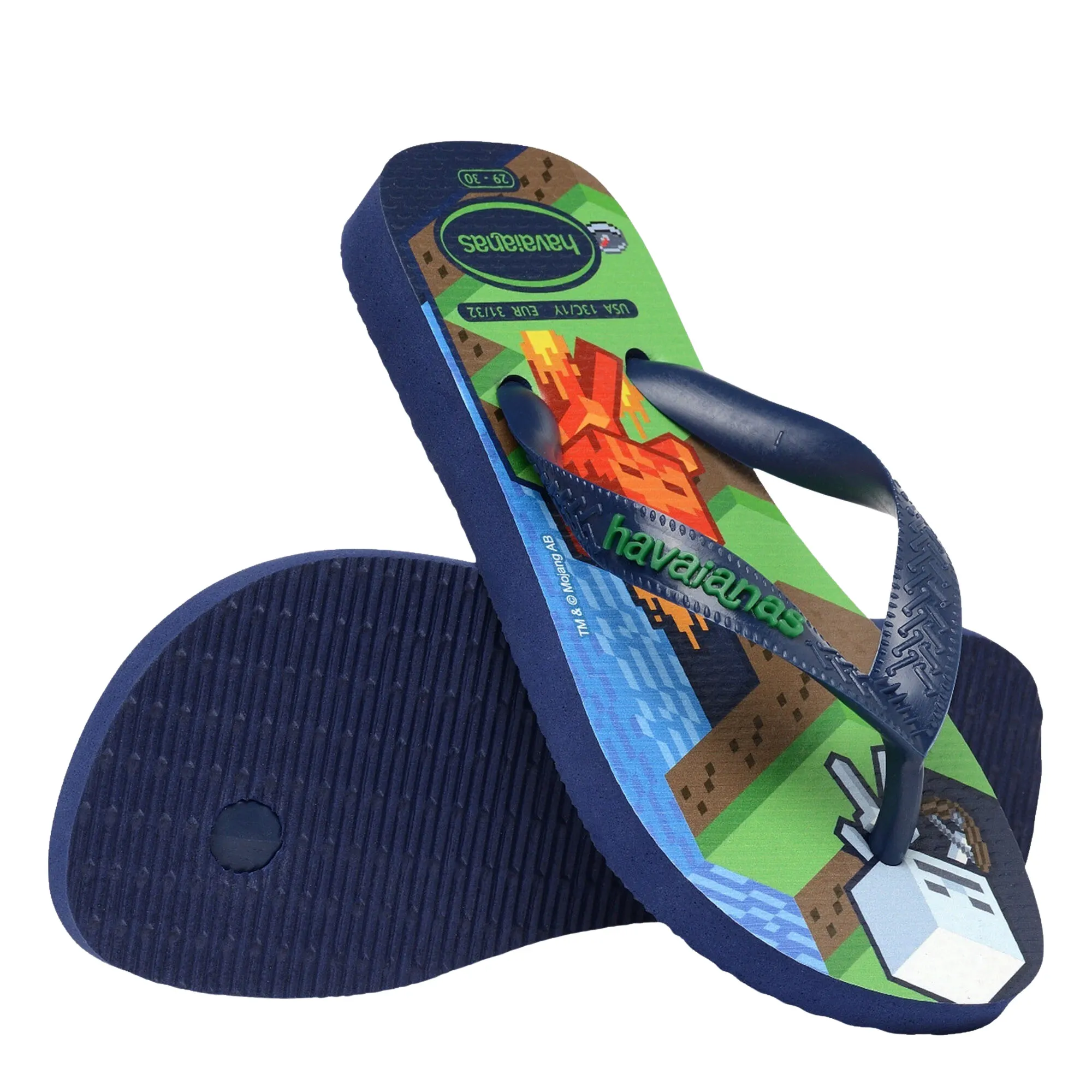Havaianas Teenslippers  KIDS MINECRAFT