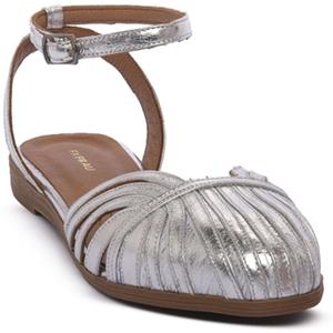 Frau Sandalen  LAMINATO ARGENTO