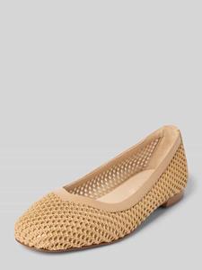 Marc Cain Bags & Shoes Ballerina's in gevlochten look