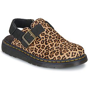 Dr. Martens Klompen  Jorge II Mule Light Tan+Black Leopard