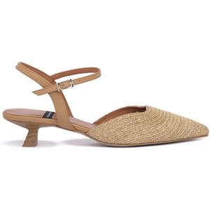 Angel Alarcon Pumps  TRENZADO NATURAL