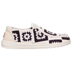 HeyDude  Women's Wendy Cottage Crochet - Sneakers, wit
