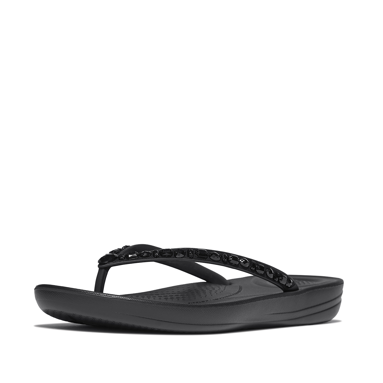 FitFlop Iqushion multi-crystal ergonomic flip-flops